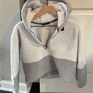 UNDER ARMOUR BRAND, Two-Tone Sherpa Hoodie/Sweatshirt, Sz YXL, Youth Clothing